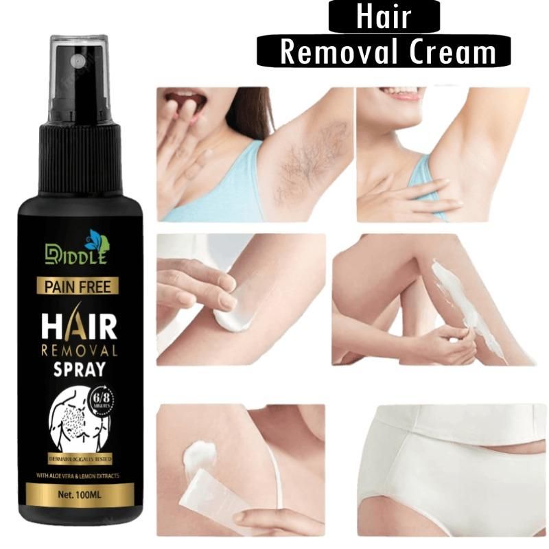 Painless Hair Removal Spray For Arms and Legs (100ml)