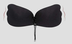 Silicone Butterfly Stick-on Bra Black